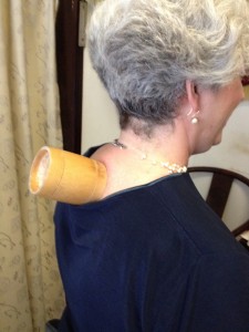 Bamboo cup in Chinese clinic